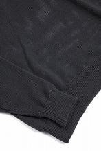 画像をギャラリービューアに読み込む, A.F ARTEFACT MESH KNIT HOODIE (CHARCOAL)