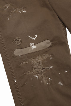Load image into Gallery viewer, FULLCOUNT &quot;FREEDOM FIGHTER&quot; U.S.ARMY CHINO 41 TROUSERS (BROWN)