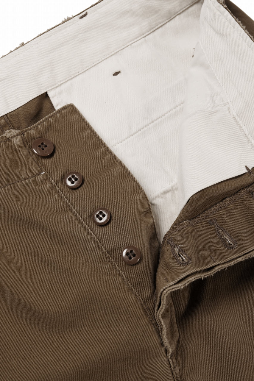 Load image into Gallery viewer, FULLCOUNT &quot;FREEDOM FIGHTER&quot; U.S.ARMY CHINO 41 TROUSERS (BROWN)