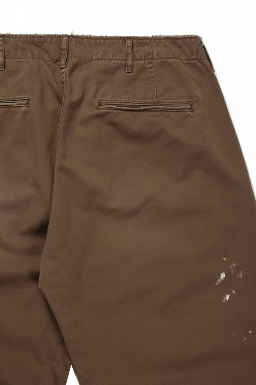 Load image into Gallery viewer, FULLCOUNT &quot;FREEDOM FIGHTER&quot; U.S.ARMY CHINO 41 TROUSERS (BROWN)
