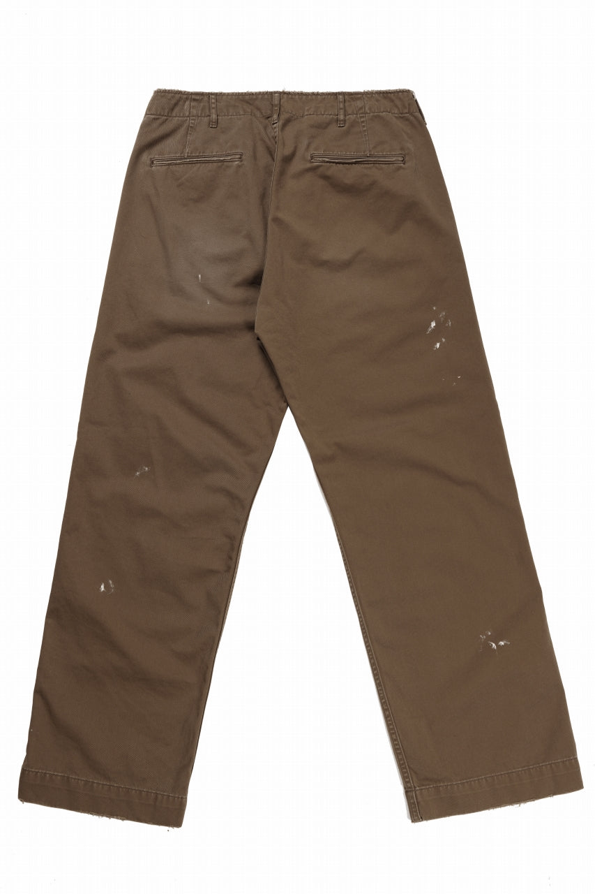 Load image into Gallery viewer, FULLCOUNT &quot;FREEDOM FIGHTER&quot; U.S.ARMY CHINO 41 TROUSERS (BROWN)