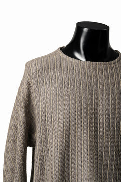 Load image into Gallery viewer, OPPOSE DUALITY WAVE LONG SLEEVE T-SHIRTS / RUSSELL KNIT JERSEY (BEIGE)