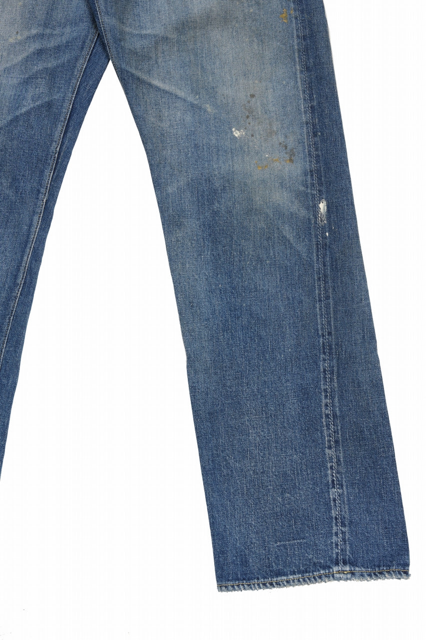 画像をギャラリービューアに読み込む, FULLCOUNT &quot;Dartford *Splatter&quot; 1937 Model Denim Pants / 11.5oz Zimbabwe Selvedge Denim (Super Smooth) (INDIGO BLUE / VINTAGE FADED)