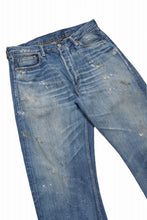 画像をギャラリービューアに読み込む, FULLCOUNT &quot;Dartford *Splatter&quot; 1937 Model Denim Pants / 11.5oz Zimbabwe Selvedge Denim (Super Smooth) (INDIGO BLUE / VINTAGE FADED)