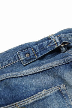 画像をギャラリービューアに読み込む, FULLCOUNT &quot;Dartford *Splatter&quot; 1937 Model Denim Pants / 11.5oz Zimbabwe Selvedge Denim (Super Smooth) (INDIGO BLUE / VINTAGE FADED)