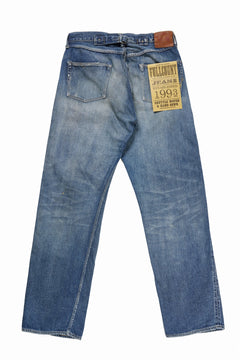 画像をギャラリービューアに読み込む, FULLCOUNT &quot;Dartford *Splatter&quot; 1937 Model Denim Pants / 11.5oz Zimbabwe Selvedge Denim (Super Smooth) (INDIGO BLUE / VINTAGE FADED)