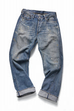 画像をギャラリービューアに読み込む, FULLCOUNT &quot;Dartford *Splatter&quot; 1937 Model Denim Pants / 11.5oz Zimbabwe Selvedge Denim (Super Smooth) (INDIGO BLUE / VINTAGE FADED)