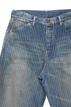 画像をギャラリービューアに読み込む, FULLCOUNT Wabash Work Pants / Slab Twill Selvedge (INDIGO BLUE / VINTAGE FADED)