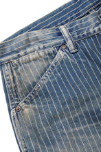 画像をギャラリービューアに読み込む, FULLCOUNT Wabash Work Pants / Slab Twill Selvedge (INDIGO BLUE / VINTAGE FADED)