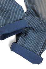 画像をギャラリービューアに読み込む, FULLCOUNT Wabash Work Pants / Slab Twill Selvedge (INDIGO BLUE / VINTAGE FADED)