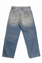 画像をギャラリービューアに読み込む, FULLCOUNT Wabash Work Pants / Slab Twill Selvedge (INDIGO BLUE / VINTAGE FADED)