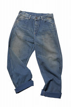 画像をギャラリービューアに読み込む, FULLCOUNT Wabash Work Pants / Slab Twill Selvedge (INDIGO BLUE / VINTAGE FADED)