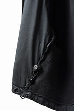 Load image into Gallery viewer, thom/krom OVERSIZED SLEEVELESS ZIP UP HOODIE / SOFT COTTON SWEAT (GREY STONE WASH SPRAY)