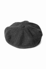 Load image into Gallery viewer, N/07 LIMITED ONE MAKE CASQUETTE / HERRING BONE WOOL (GREY)