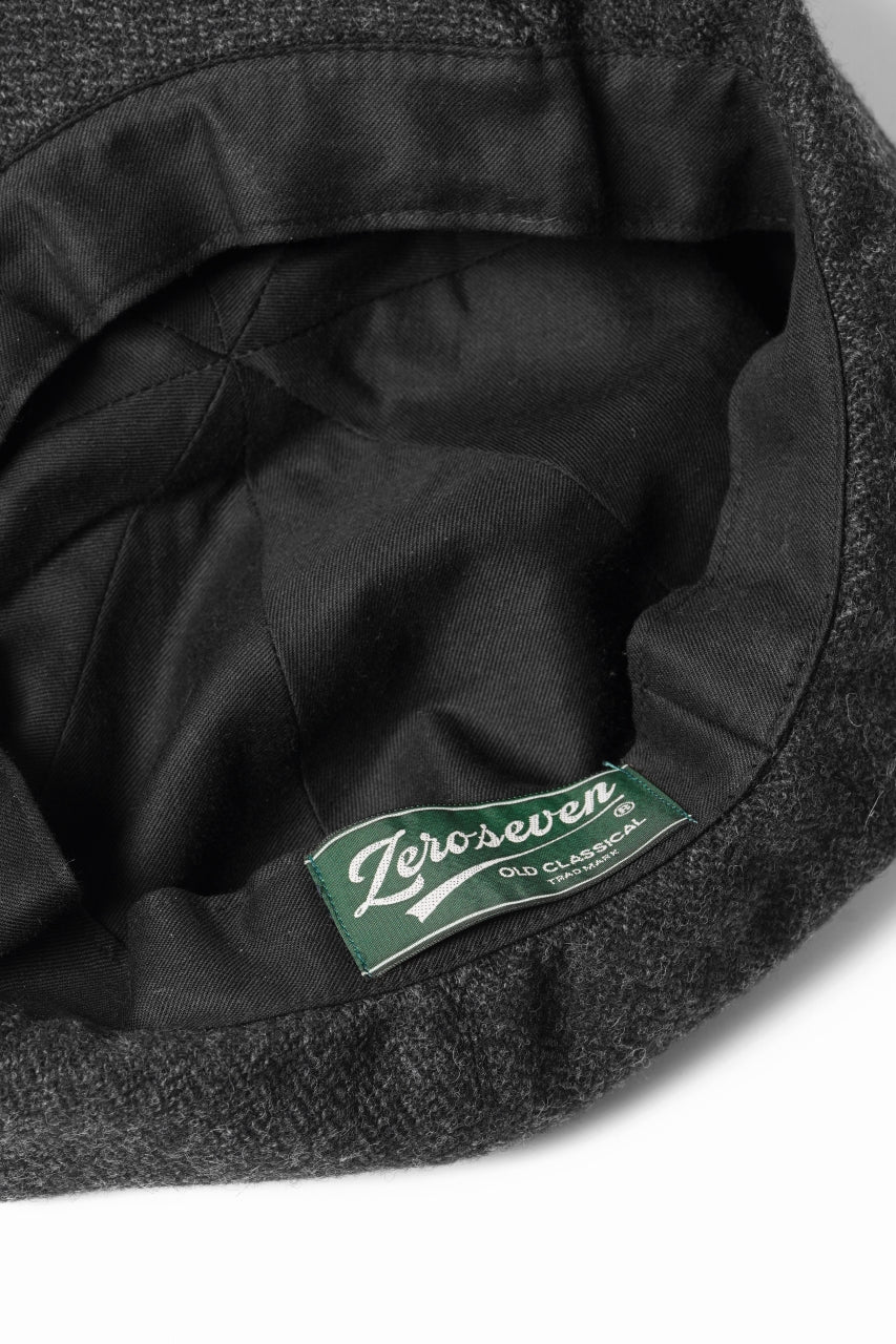 Load image into Gallery viewer, N/07 LIMITED ONE MAKE CASQUETTE / HERRING BONE WOOL (GREY)