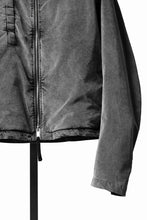画像をギャラリービューアに読み込む, thom/krom TRUCKER JACKET / VELVET STRETCH (USED GREY)