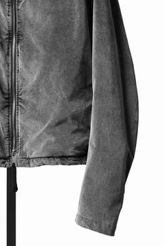 画像をギャラリービューアに読み込む, thom/krom TRUCKER JACKET / VELVET STRETCH (USED GREY)