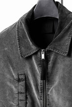 画像をギャラリービューアに読み込む, thom/krom TRUCKER JACKET / VELVET STRETCH (USED GREY)