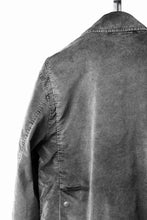 画像をギャラリービューアに読み込む, thom/krom TRUCKER JACKET / VELVET STRETCH (USED GREY)