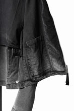 画像をギャラリービューアに読み込む, thom/krom TRUCKER JACKET / VELVET STRETCH (USED GREY)