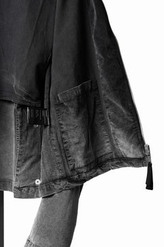 画像をギャラリービューアに読み込む, thom/krom TRUCKER JACKET / VELVET STRETCH (USED GREY)
