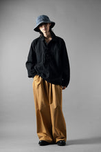 画像をギャラリービューアに読み込む, FULLCOUNT 4097-1 US Army Black Black Denim Pullover Shirt (Black)