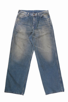 画像をギャラリービューアに読み込む, FULLCOUNT Wabash Work Pants / Slab Twill Selvedge (INDIGO BLUE / VINTAGE FADED)
