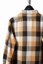 Load image into Gallery viewer, FULLCOUNT FLANNEL WORK SHIRT / ORIGINAL COTTON CHECK (BEIGE)