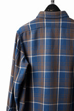 Load image into Gallery viewer, FULLCOUNT FLANNEL WORK SHIRT / ORIGINAL COTTON CHECK (BLUE)