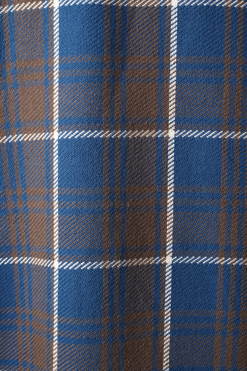 Load image into Gallery viewer, FULLCOUNT FLANNEL WORK SHIRT / ORIGINAL COTTON CHECK (BLUE)