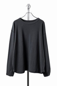 画像をギャラリービューアに読み込む, FULLCOUNT BRUSHED RIB FLAT SEAM LONG SLEEVE T SHIRT / ORIGINAL 30/- BRUSHED RIB (INK BLACK)