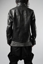 画像をギャラリービューアに読み込む, Portaille exclusive wp001 MOTO JACKET / ROMA SOFT TANNED LEATHER (BLACK)