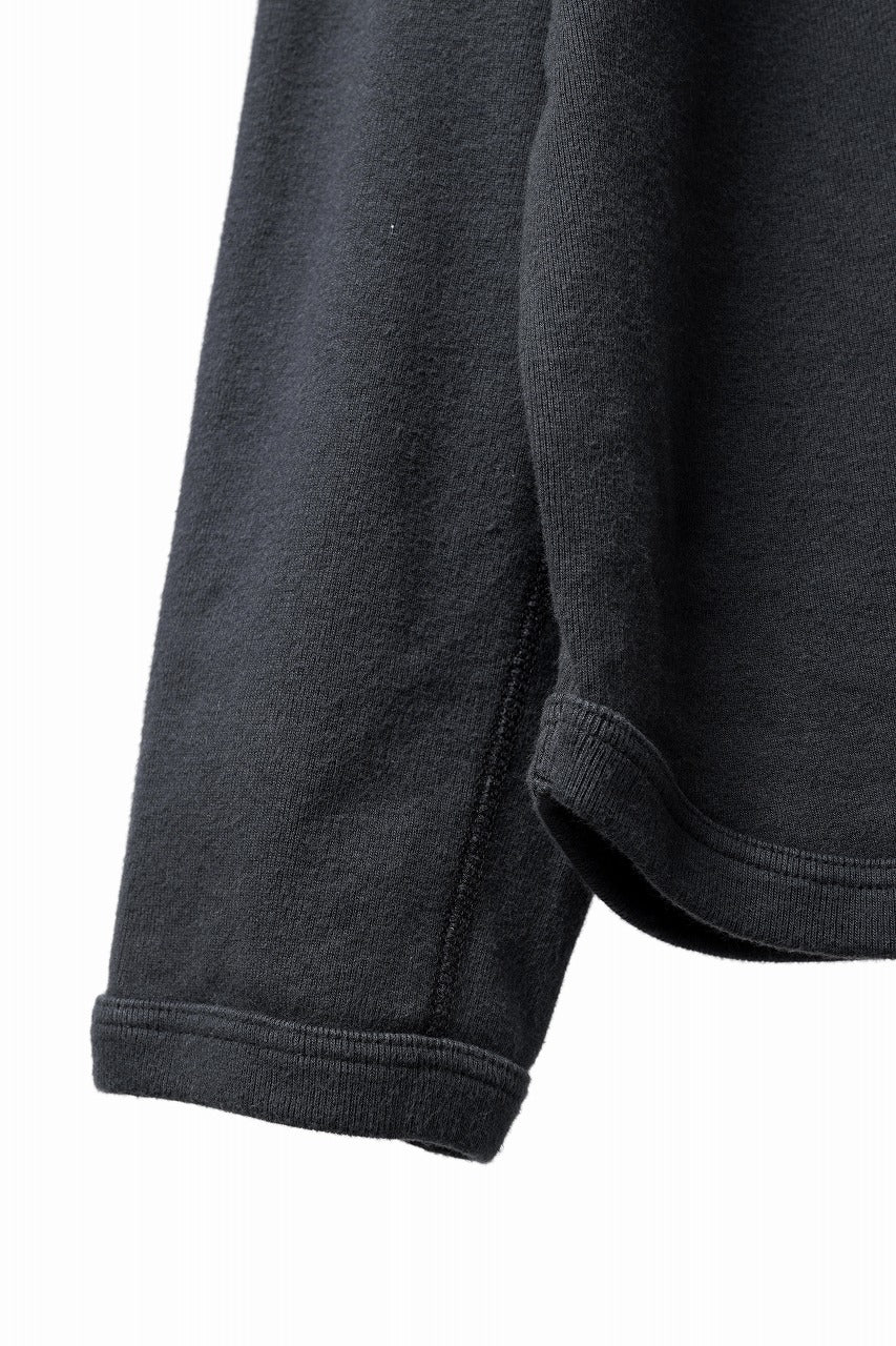 画像をギャラリービューアに読み込む, FULLCOUNT BRUSHED RIB FLAT SEAM LONG SLEEVE T SHIRT / ORIGINAL 30/- BRUSHED RIB (INK BLACK)