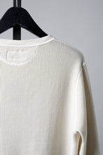画像をギャラリービューアに読み込む, LASTMAN WAFFLE HENLEY 3/4 SLEEVE TOPS (WHITE)