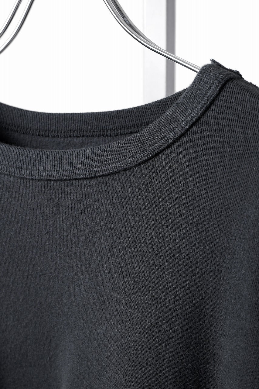 画像をギャラリービューアに読み込む, FULLCOUNT BRUSHED RIB FLAT SEAM LONG SLEEVE T SHIRT / ORIGINAL 30/- BRUSHED RIB (INK BLACK)