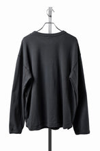 画像をギャラリービューアに読み込む, FULLCOUNT BRUSHED RIB FLAT SEAM LONG SLEEVE T SHIRT / ORIGINAL 30/- BRUSHED RIB (INK BLACK)
