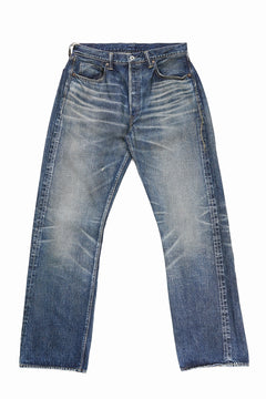 画像をギャラリービューアに読み込む, FULLCOUNT &quot;More Than Just Fear&quot; WWⅡ Model Denim Pants / 13.7oz Zimbabwe Selvedge Denim (INDIGO BLUE)