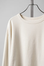 Load image into Gallery viewer, FULLCOUNT BRUSHED RIB FLAT SEAM LONG SLEEVE T SHIRT / ORIGINAL 30/- BRUSHED RIB (ECRU)