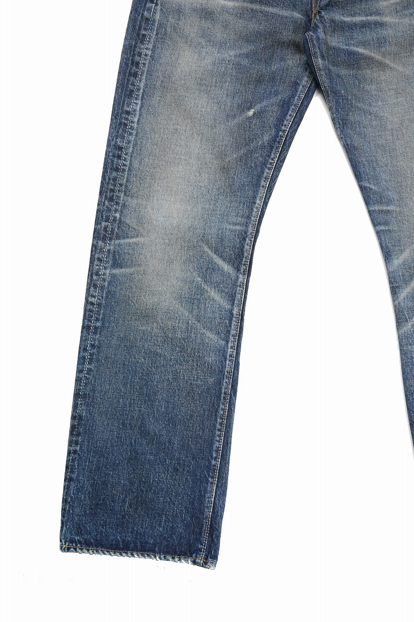 画像をギャラリービューアに読み込む, FULLCOUNT &quot;More Than Just Fear&quot; WWⅡ Model Denim Pants / 13.7oz Zimbabwe Selvedge Denim (INDIGO BLUE)