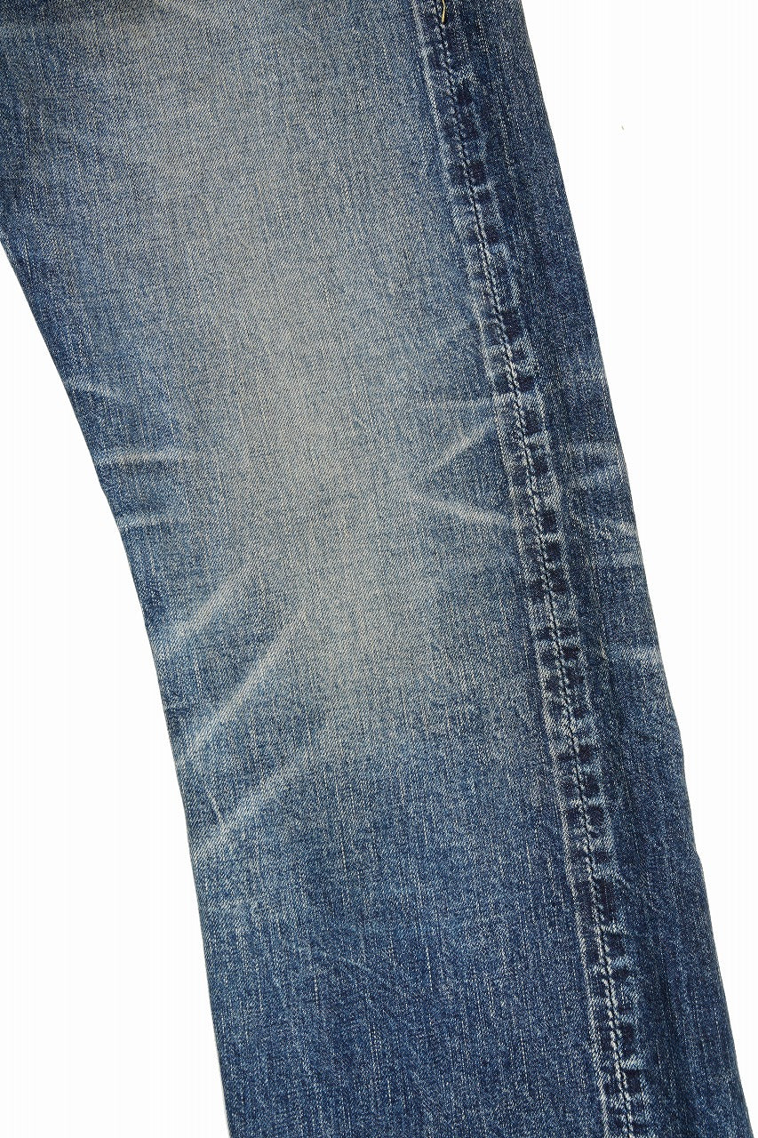 画像をギャラリービューアに読み込む, FULLCOUNT &quot;More Than Just Fear&quot; WWⅡ Model Denim Pants / 13.7oz Zimbabwe Selvedge Denim (INDIGO BLUE)
