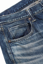 画像をギャラリービューアに読み込む, FULLCOUNT &quot;More Than Just Fear&quot; WWⅡ Model Denim Pants / 13.7oz Zimbabwe Selvedge Denim (INDIGO BLUE)