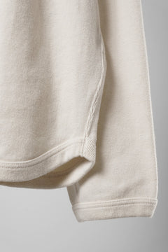 Load image into Gallery viewer, FULLCOUNT BRUSHED RIB FLAT SEAM LONG SLEEVE T SHIRT / ORIGINAL 30/- BRUSHED RIB (ECRU)