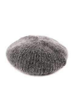 画像をギャラリービューアに読み込む, Y&#39;s MAHAIR WOOL COMBINATION BERET (BEIGE)
