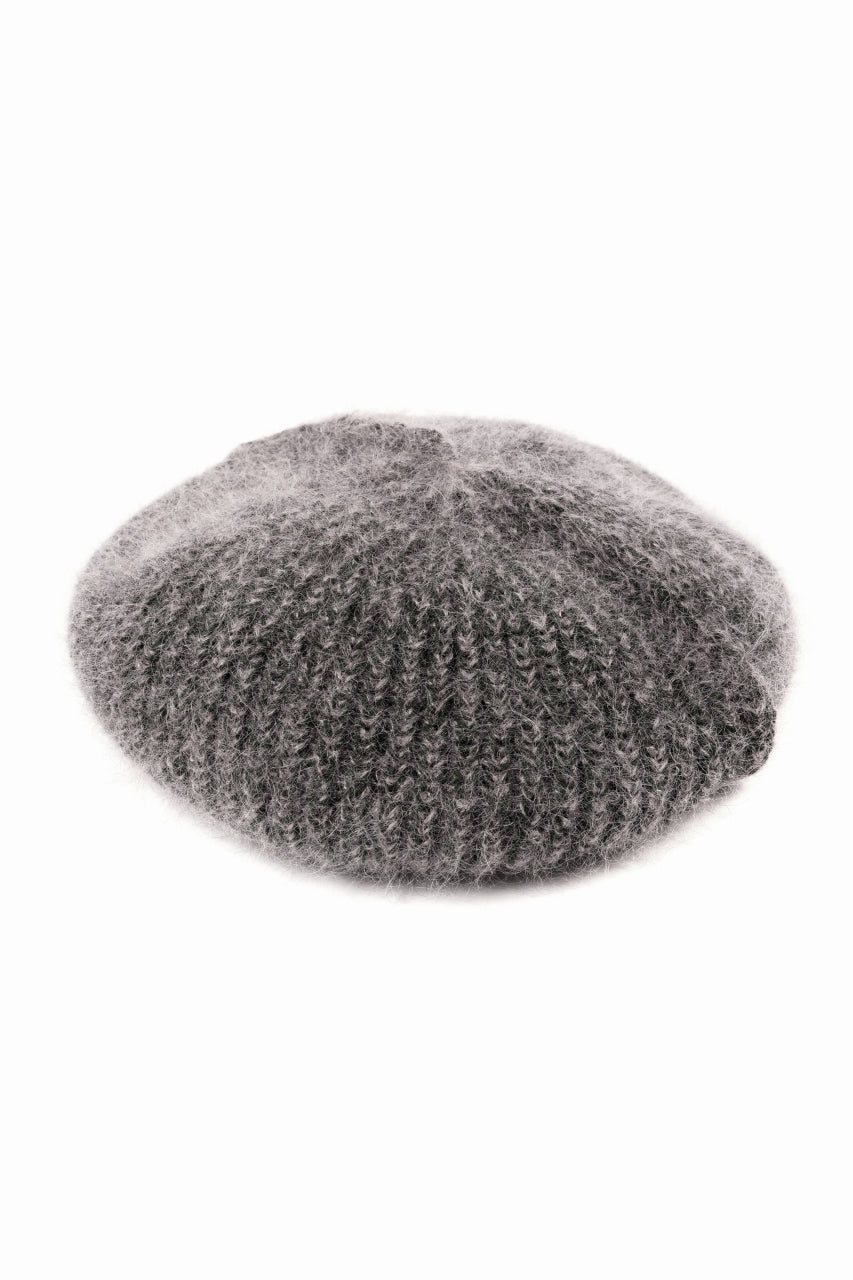 画像をギャラリービューアに読み込む, Y&#39;s MAHAIR WOOL COMBINATION BERET (BEIGE)
