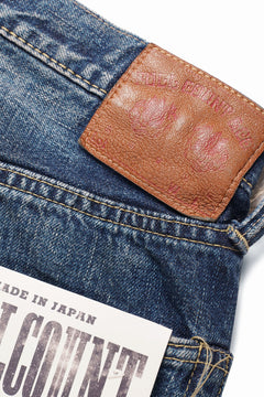 画像をギャラリービューアに読み込む, FULLCOUNT &quot;More Than Just Fear&quot; WWⅡ Model Denim Pants / 13.7oz Zimbabwe Selvedge Denim (INDIGO BLUE)