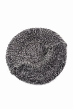 画像をギャラリービューアに読み込む, Y&#39;s MAHAIR WOOL COMBINATION BERET (BEIGE)