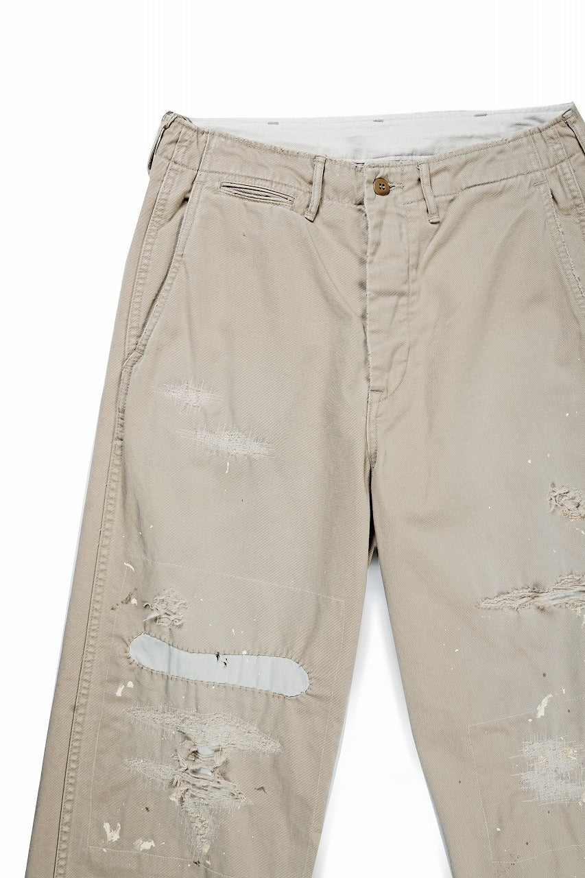 画像をギャラリービューアに読み込む, FULLCOUNT &quot;FREEDOM FIGHTER&quot; U.S.ARMY CHINO 41 TROUSERS (KHAKI)