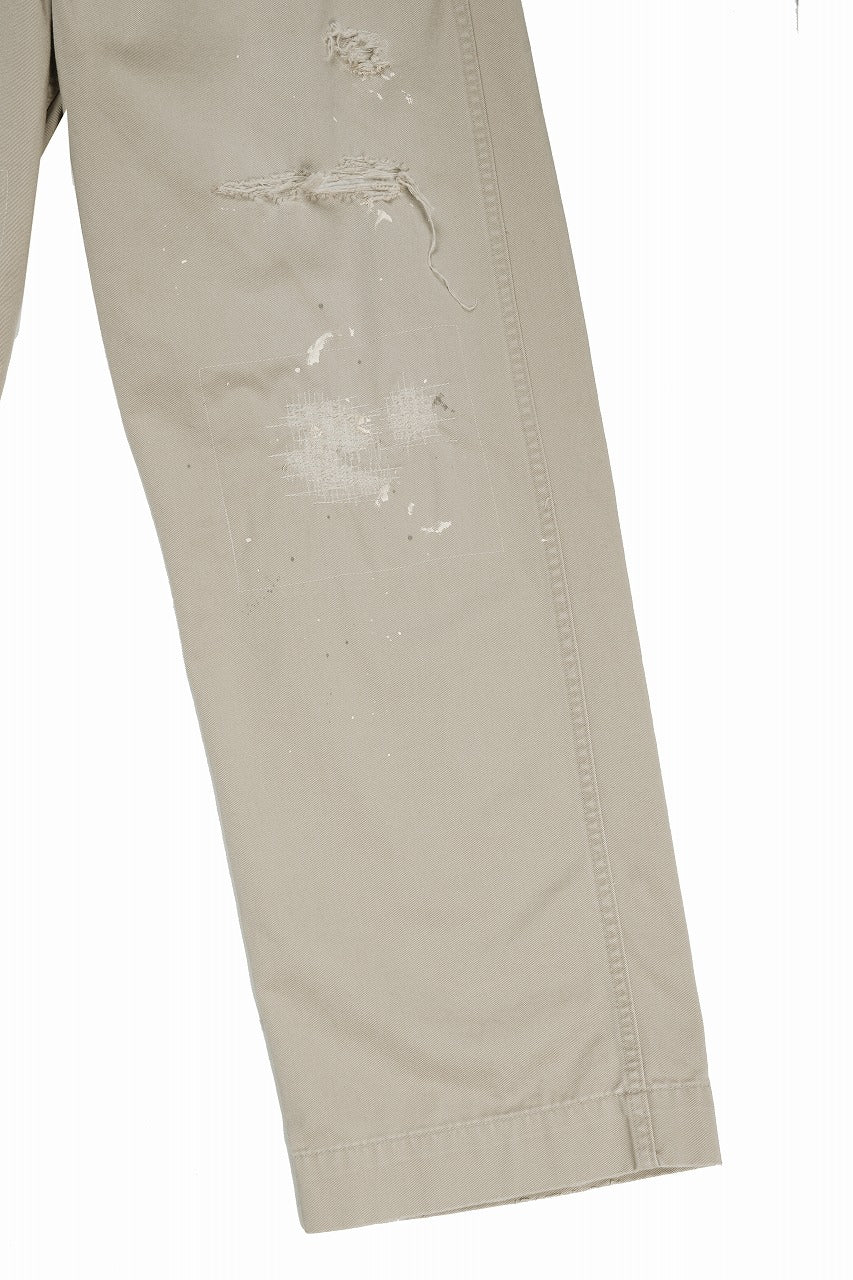 画像をギャラリービューアに読み込む, FULLCOUNT &quot;FREEDOM FIGHTER&quot; U.S.ARMY CHINO 41 TROUSERS (KHAKI)