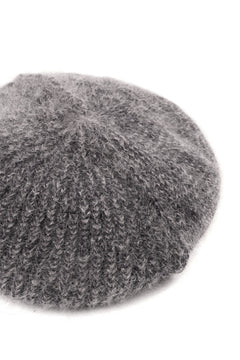 画像をギャラリービューアに読み込む, Y&#39;s MAHAIR WOOL COMBINATION BERET (BEIGE)