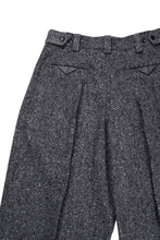 画像をギャラリービューアに読み込む, TARO HORIUCHI / th products Extra Volumed Tapered Trousers / Bishu Nep Tweed (grey)